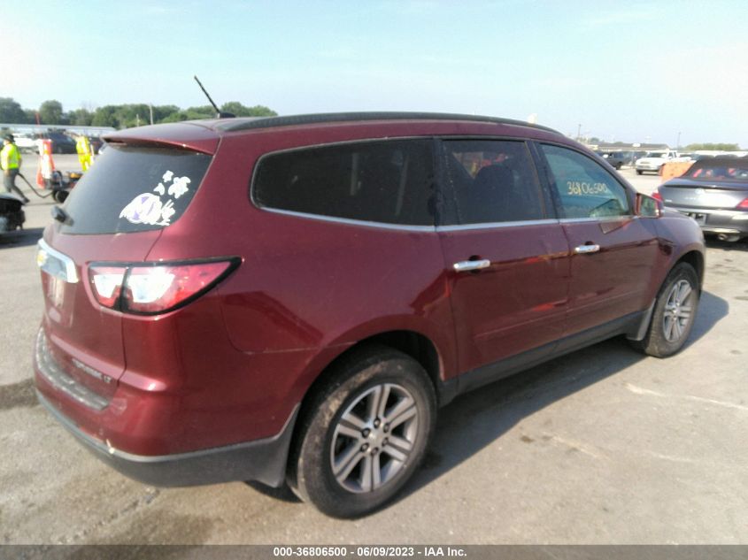2015 CHEVROLET TRAVERSE LT - 1GNKRGKD0FJ237573