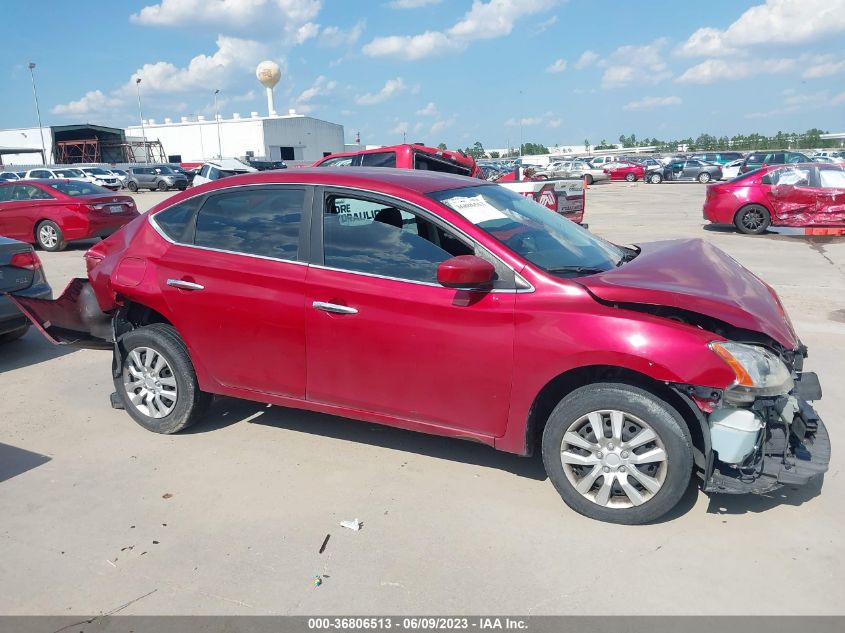 2013 NISSAN SENTRA SV - 3N1AB7AP7DL636087