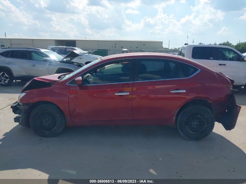 2013 NISSAN SENTRA SV - 3N1AB7AP7DL636087