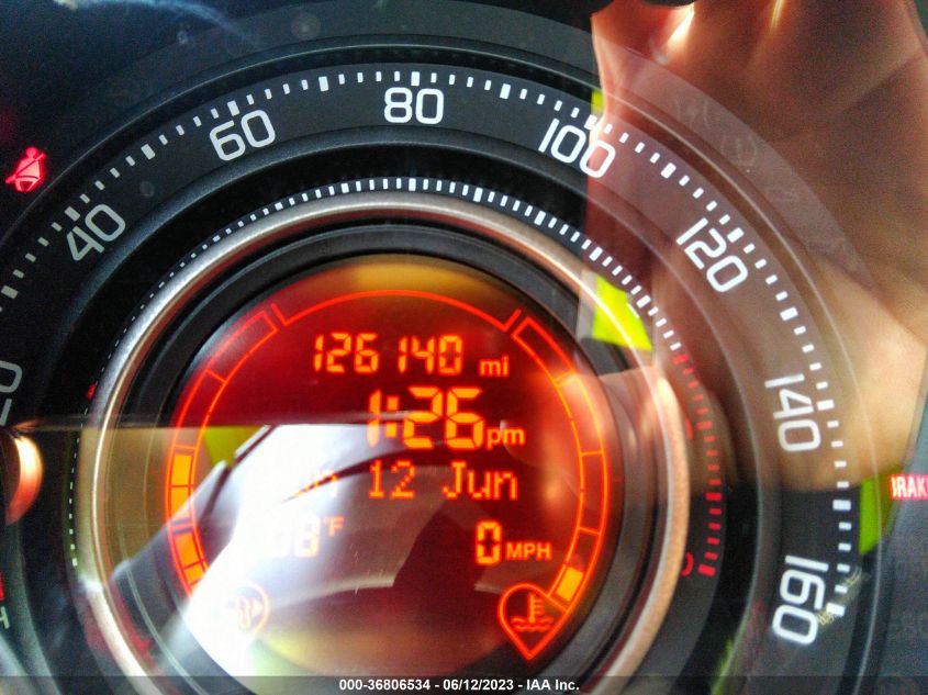 2013 FIAT 500 ABARTH - 3C3CFFFH0DT528548