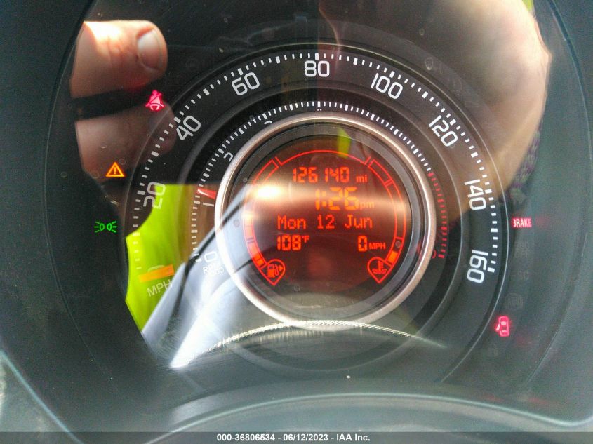 2013 FIAT 500 ABARTH - 3C3CFFFH0DT528548