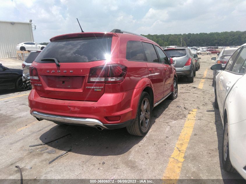 2017 DODGE JOURNEY CROSSROAD - 3C4PDCGG4HT675534