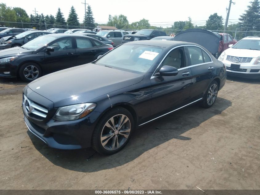 55SWF4KB2GU175309 2016 MERCEDES-BENZ C-CLASS, photo no. 2