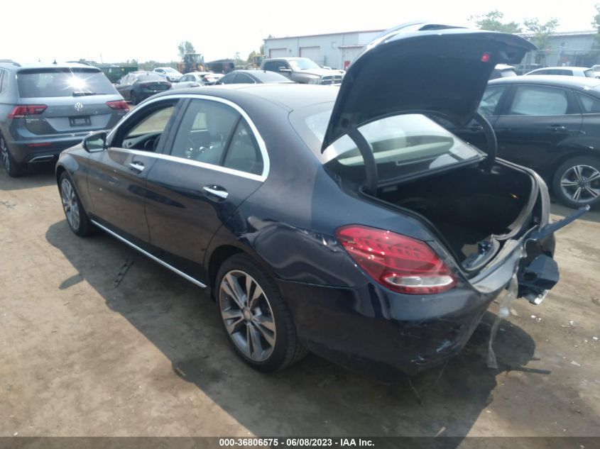 55SWF4KB2GU175309 2016 MERCEDES-BENZ C-CLASS, photo no. 3