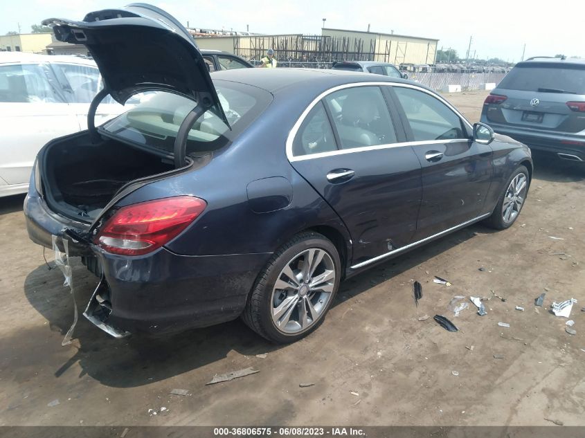 55SWF4KB2GU175309 2016 MERCEDES-BENZ C-CLASS, photo no. 4