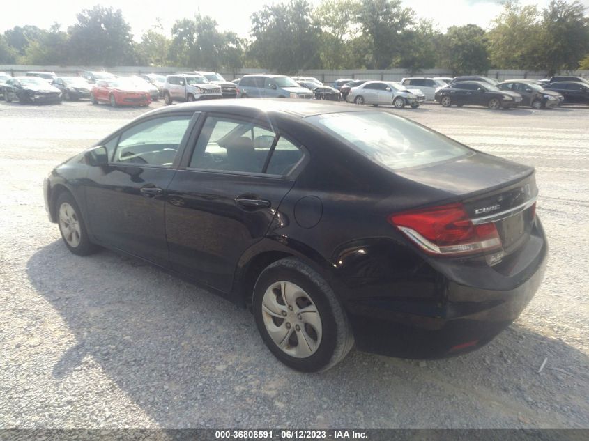 2015 HONDA CIVIC SEDAN LX - 19XFB2F52FE081716