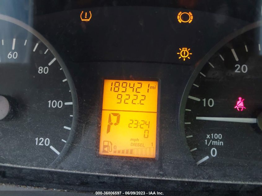 2013 MERCEDES-BENZ SPRINTER CARGO VANS WD3PE8CC1D5808039