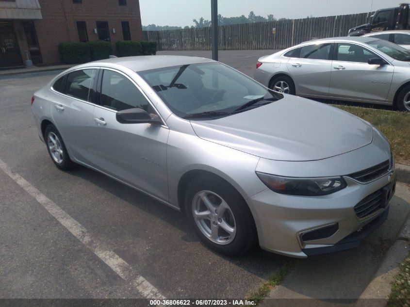 2016 CHEVROLET MALIBU LS - 1G1ZC5ST9GF258584