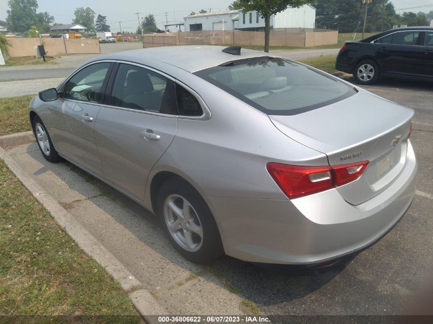 2016 CHEVROLET MALIBU LS - 1G1ZC5ST9GF258584