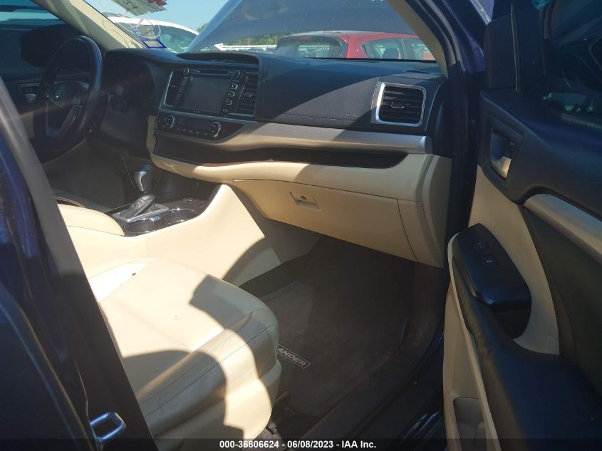 2014 TOYOTA HIGHLANDER XLE - 5TDKKRFH8ES021946