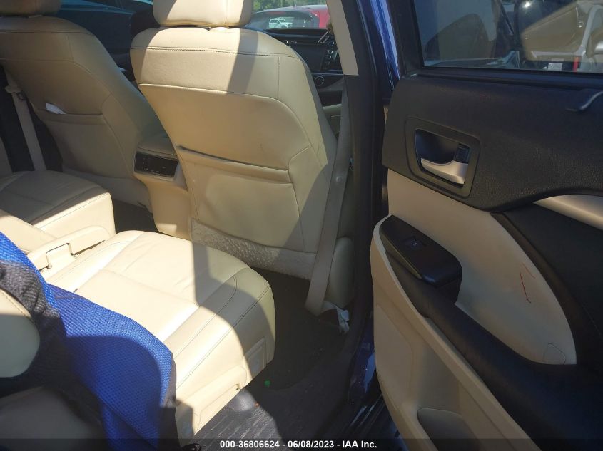2014 TOYOTA HIGHLANDER XLE - 5TDKKRFH8ES021946