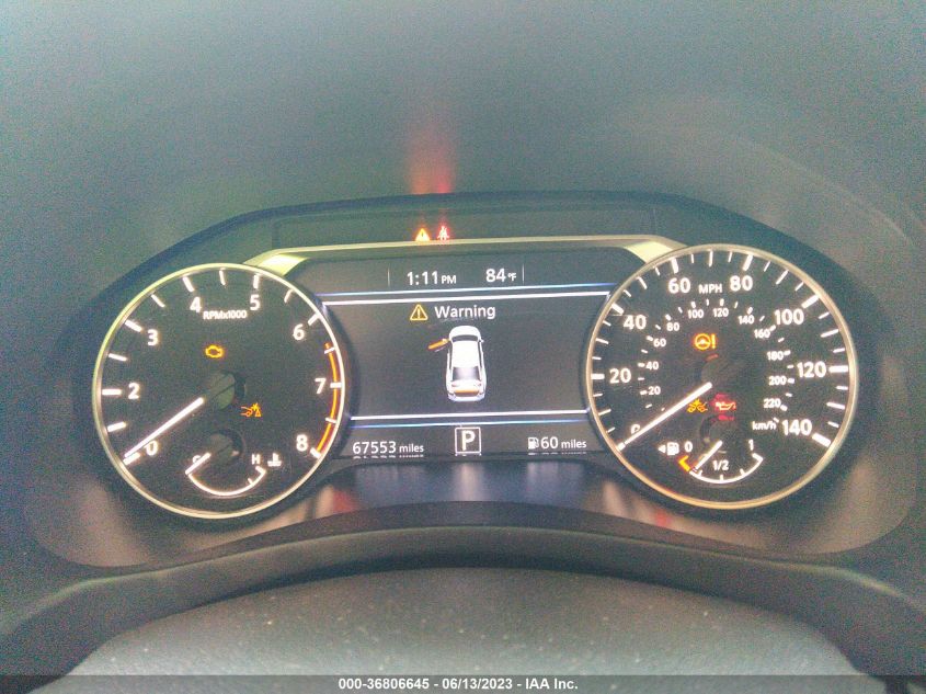 2021 NISSAN ALTIMA 2.5 SV - 1N4BL4DV0MN325484