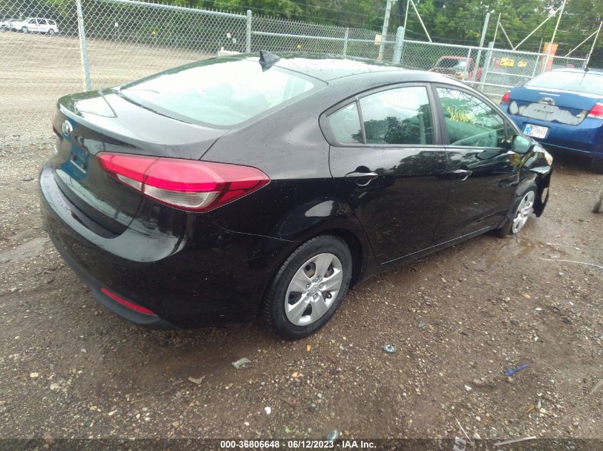 2017 KIA FORTE LX - 3KPFK4A71HE109464