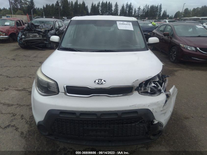 2014 KIA SOUL BASE - KNDJN2A22E7075525