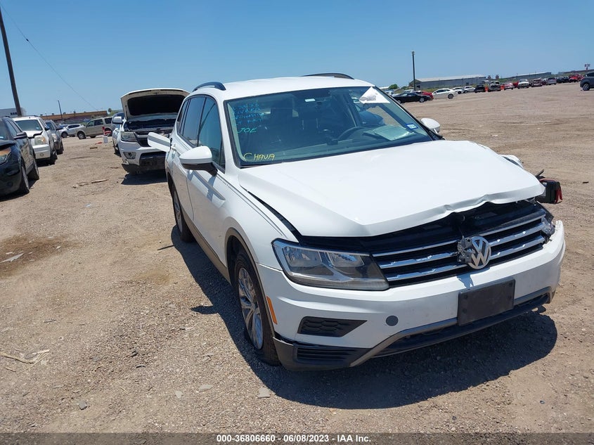 VIN 3VV1B7AX4JM074301 2018 VOLKSWAGEN TIGUAN S