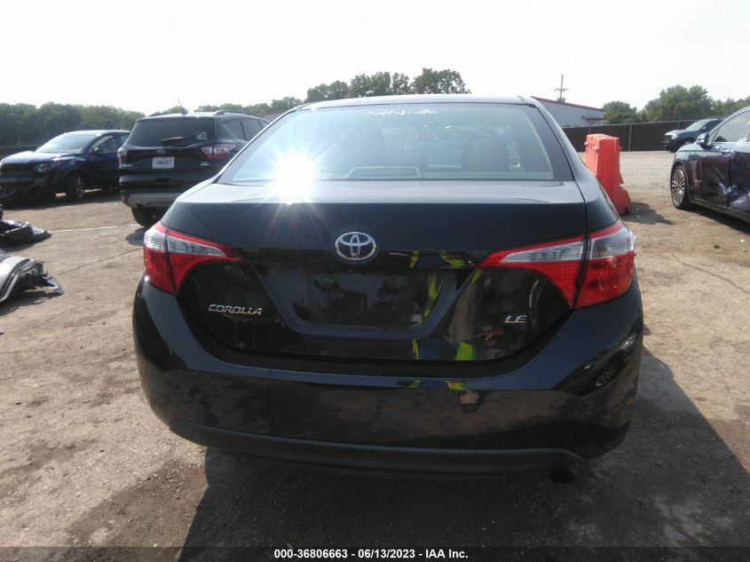 2014 TOYOTA COROLLA L/LE/S/S PLUS/LE PLUS - 5YFBURHE1EP030249