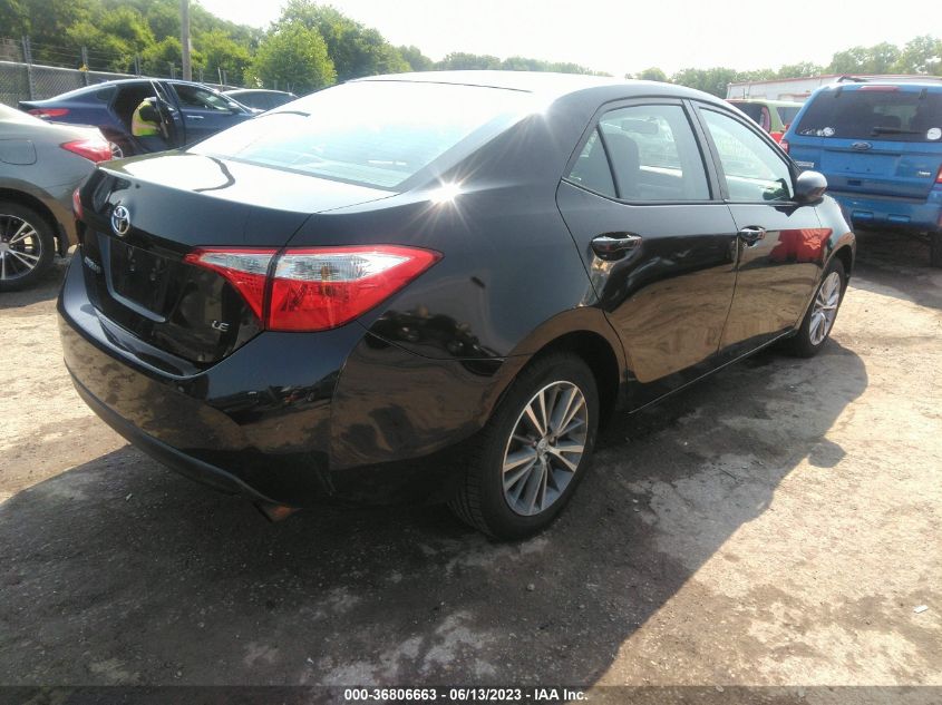 2014 TOYOTA COROLLA L/LE/S/S PLUS/LE PLUS - 5YFBURHE1EP030249