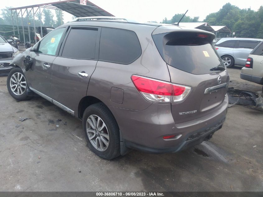 2013 NISSAN PATHFINDER SL - 5N1AR2MM7DC674021