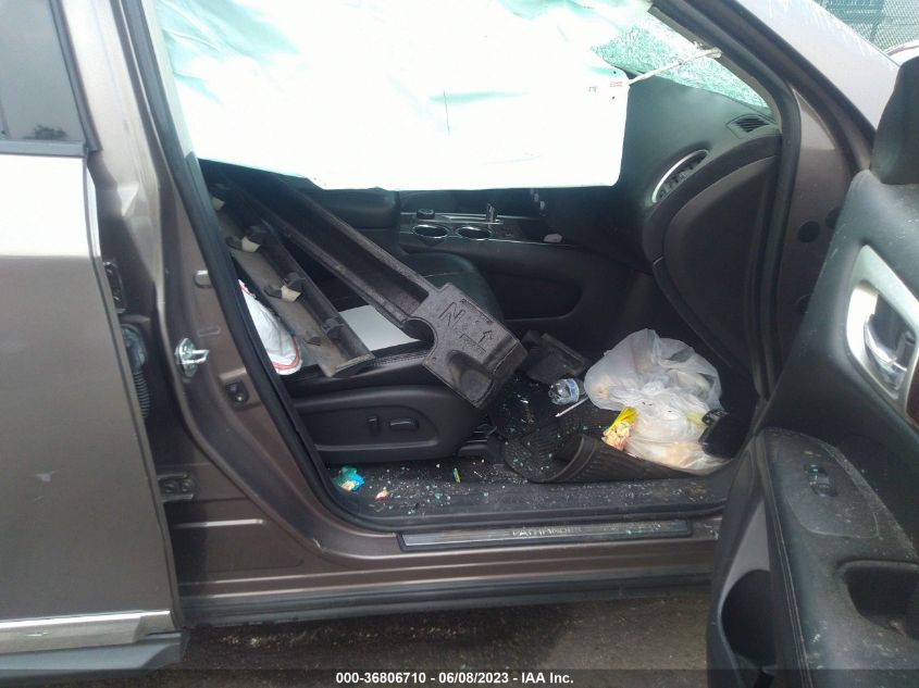 2013 NISSAN PATHFINDER SL - 5N1AR2MM7DC674021