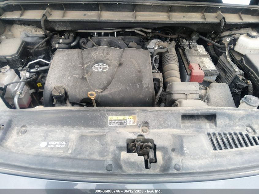 2021 TOYOTA HIGHLANDER XLE - 5TDGZRBH1MS083744