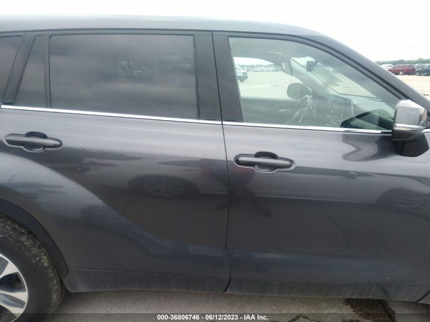 2021 TOYOTA HIGHLANDER XLE - 5TDGZRBH1MS083744