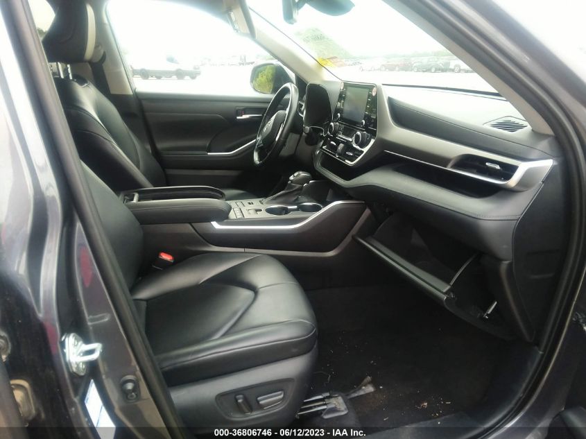2021 TOYOTA HIGHLANDER XLE - 5TDGZRBH1MS083744