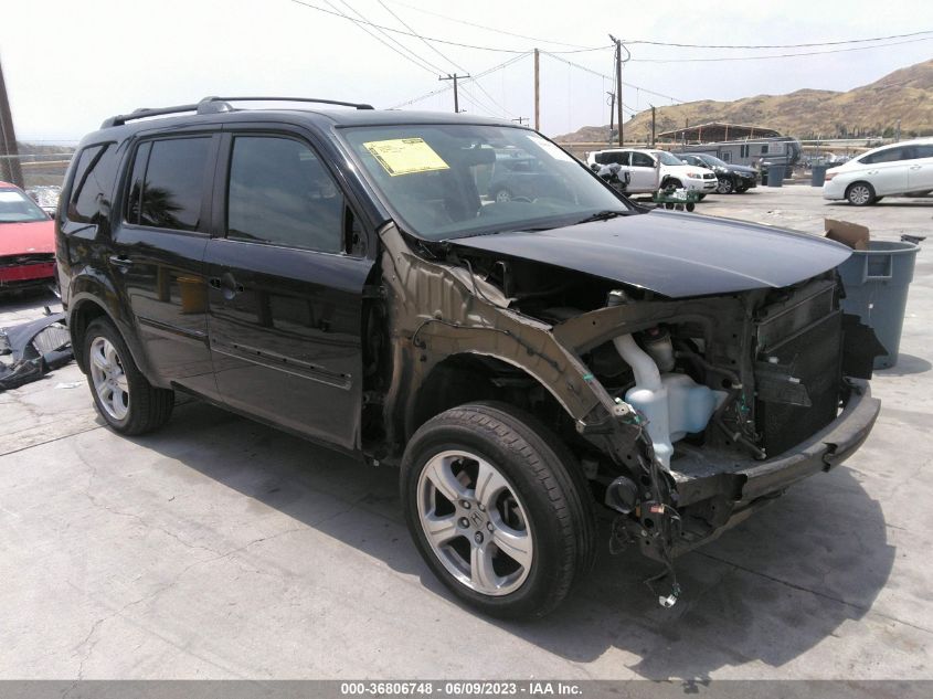 2015 HONDA PILOT EX-L - 5FNYF3H77FB009275
