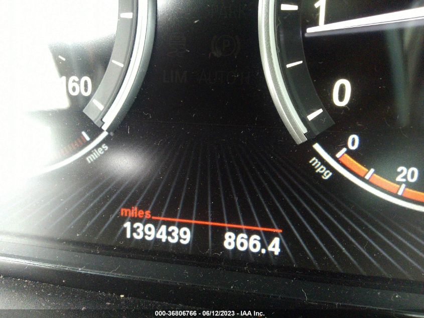 2013 BMW 5 SERIES 550I XDRIVE - WBAFU9C56DDY72334