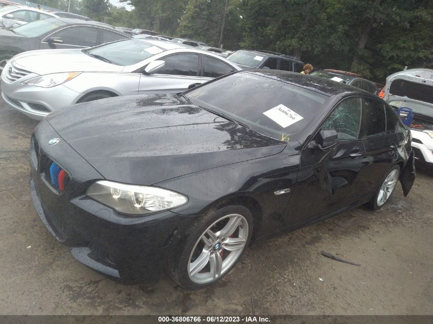 2013 BMW 5 SERIES 550I XDRIVE - WBAFU9C56DDY72334