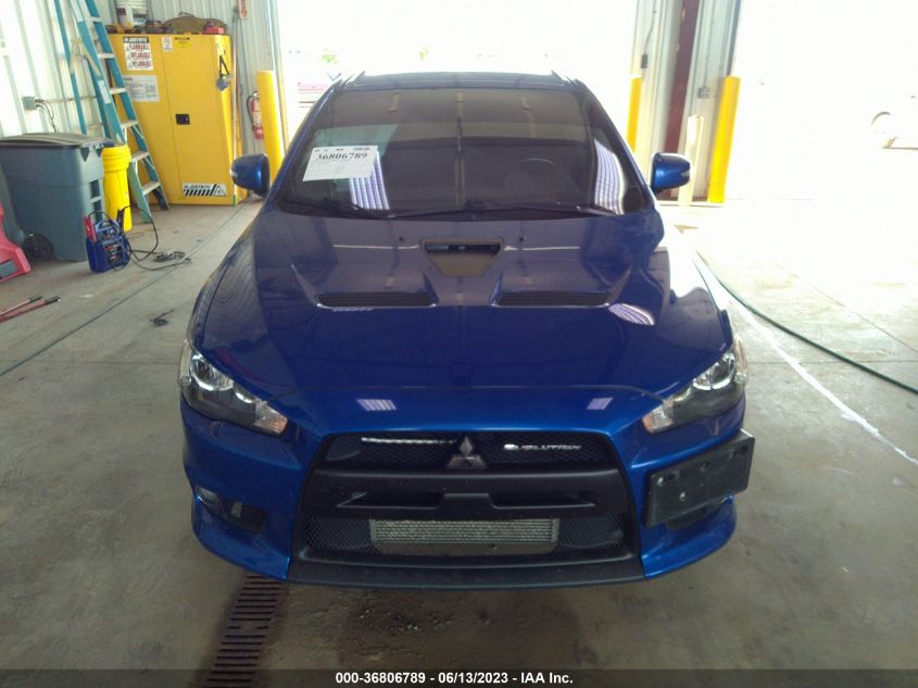 2015 MITSUBISHI LANCER EVOLUTION GSR JA32W8FV8FU019761