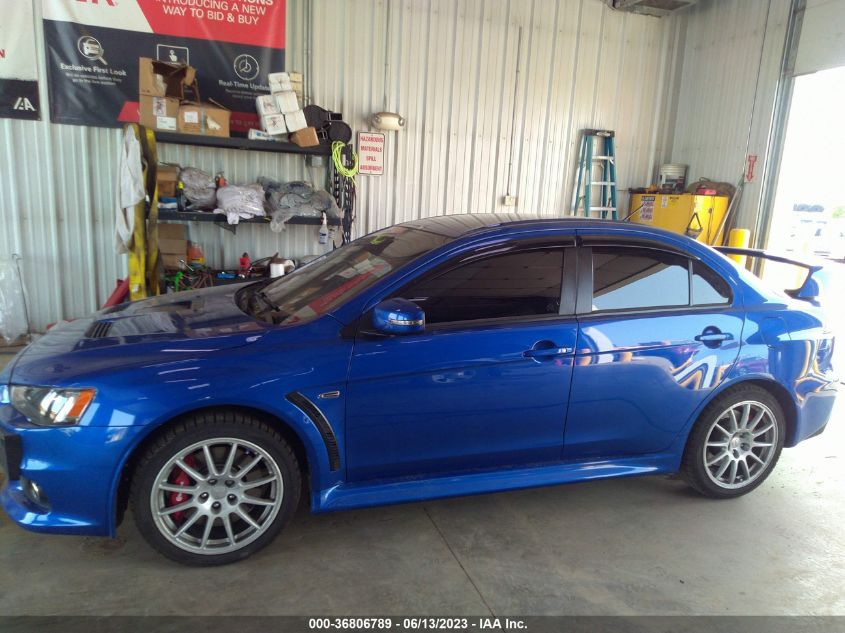 2015 MITSUBISHI LANCER EVOLUTION GSR JA32W8FV8FU019761