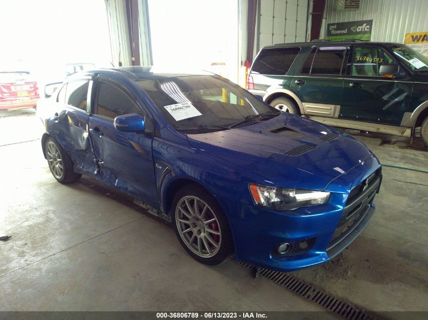 2015 MITSUBISHI LANCER EVOLUTION GSR - JA32W8FV8FU019761