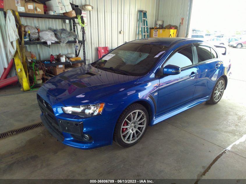 2015 MITSUBISHI LANCER EVOLUTION GSR JA32W8FV8FU019761