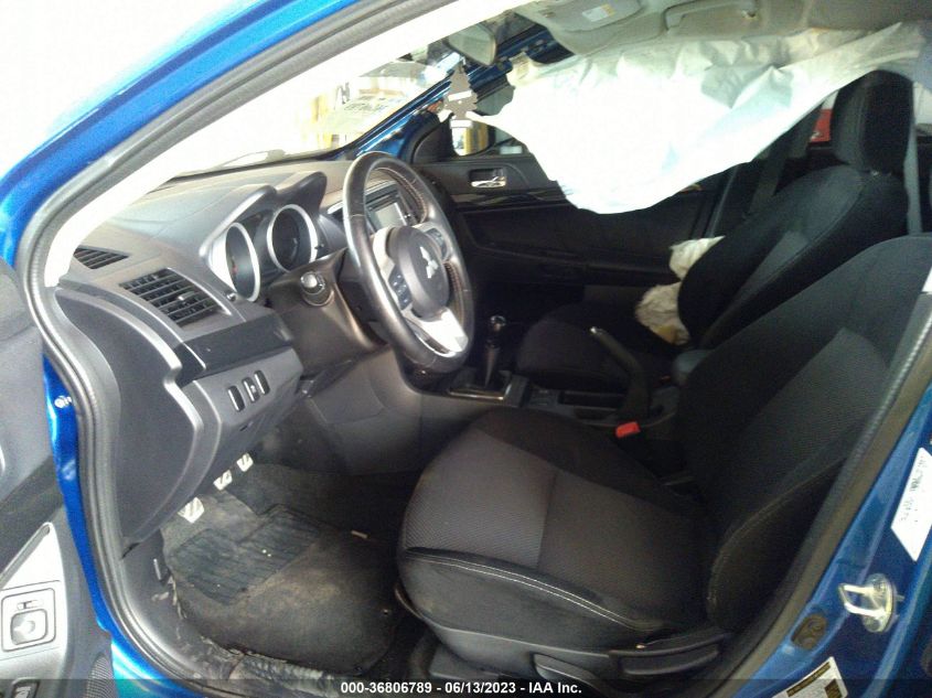 2015 MITSUBISHI LANCER EVOLUTION GSR JA32W8FV8FU019761