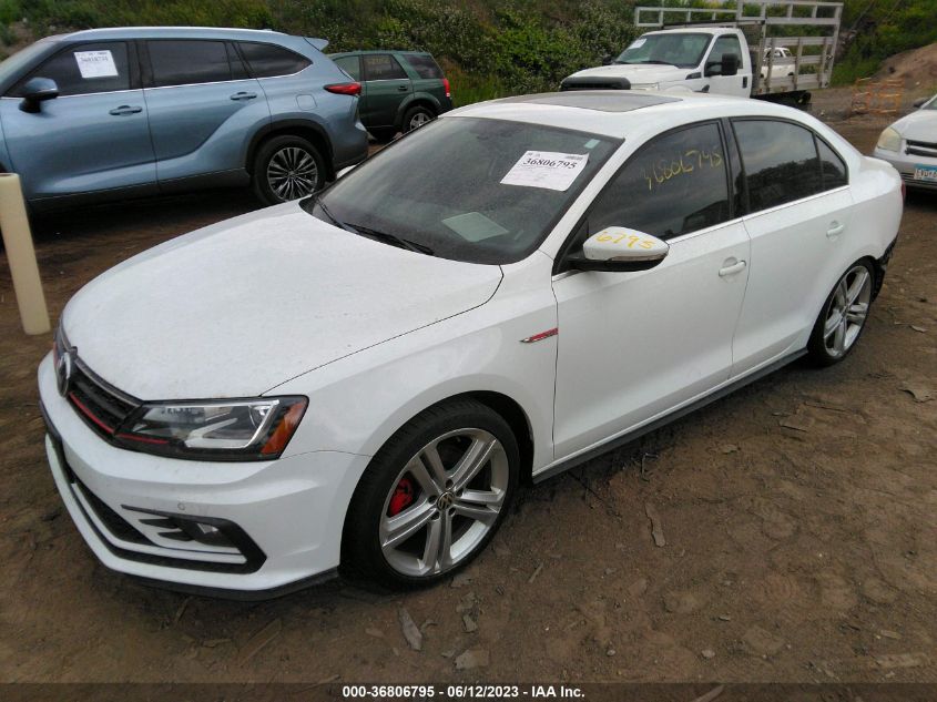 2016 VOLKSWAGEN JETTA SEDAN 2.0T GLI SEL - 3VW4S7AJXGM310012