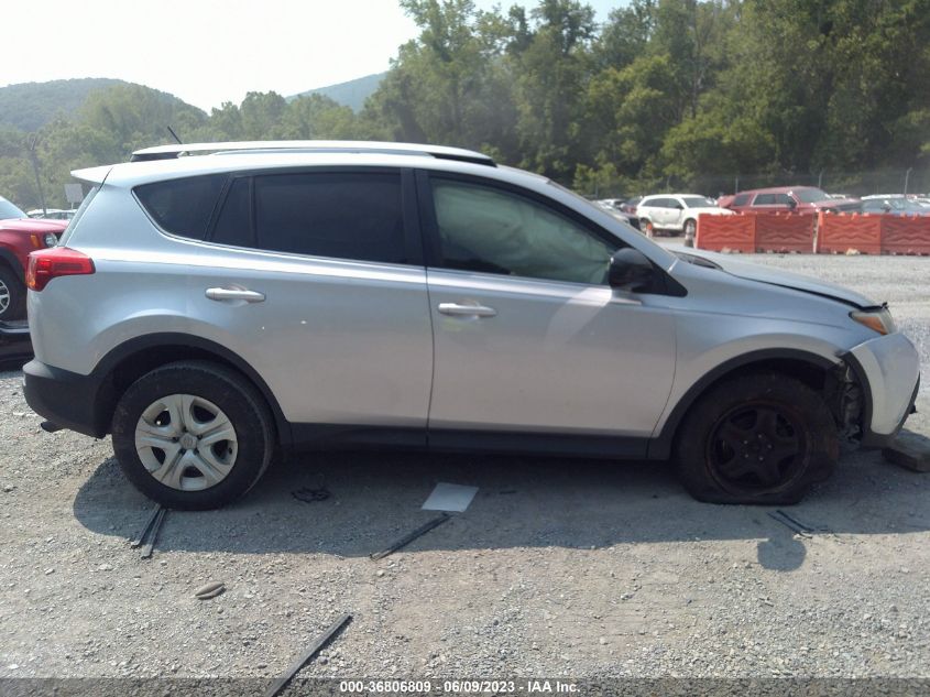 2014 TOYOTA RAV4 LE - JTMBFREV2ED077694
