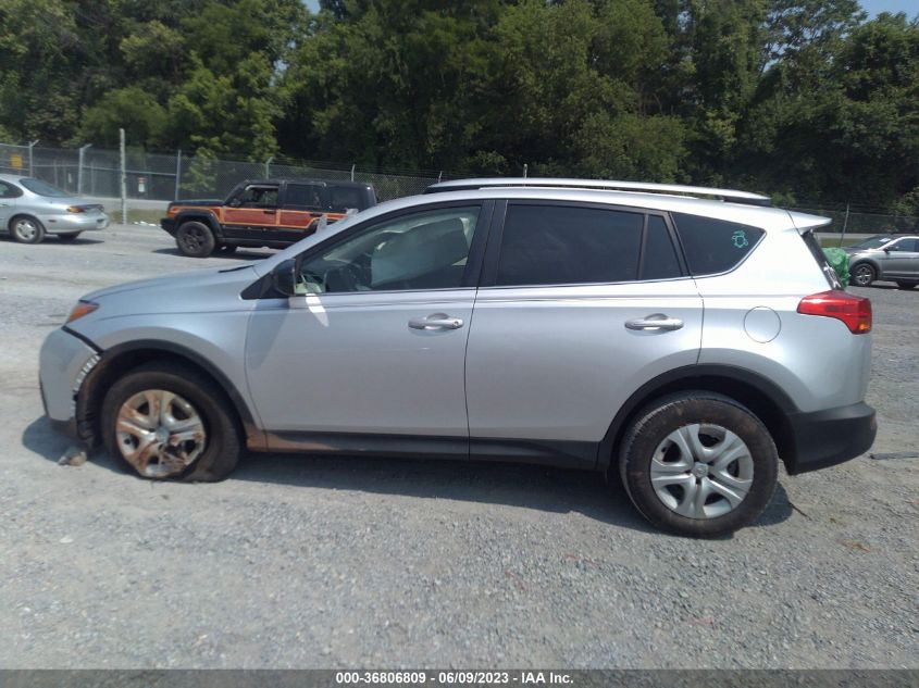 2014 TOYOTA RAV4 LE - JTMBFREV2ED077694