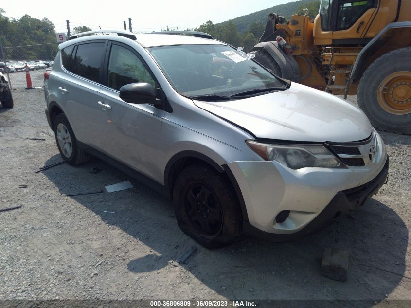 2014 TOYOTA RAV4 LE - JTMBFREV2ED077694