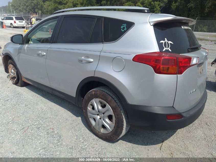 2014 TOYOTA RAV4 LE - JTMBFREV2ED077694