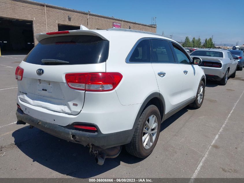 2016 KIA SORENTO LX - 5XYPGDA35GG059298