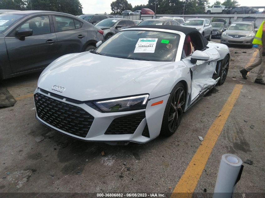 2023 AUDI R8 SPYDER V10 PERFORMANCE - WUACECFX2P7900536