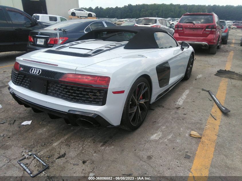 2023 AUDI R8 SPYDER V10 PERFORMANCE - WUACECFX2P7900536