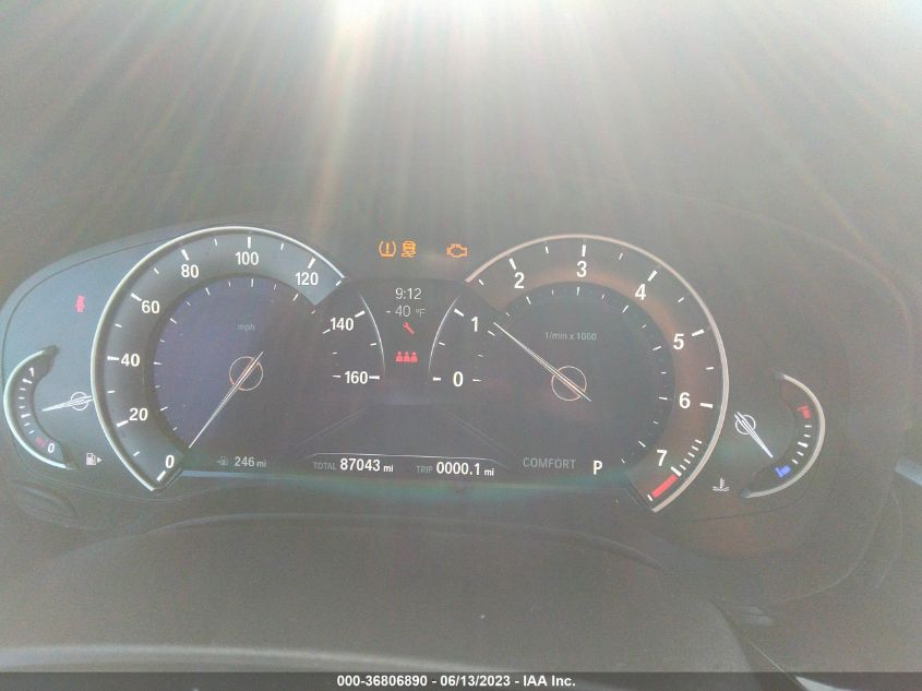 2018 BMW 5 SERIES 530I - WBAJA5C55JWA36514