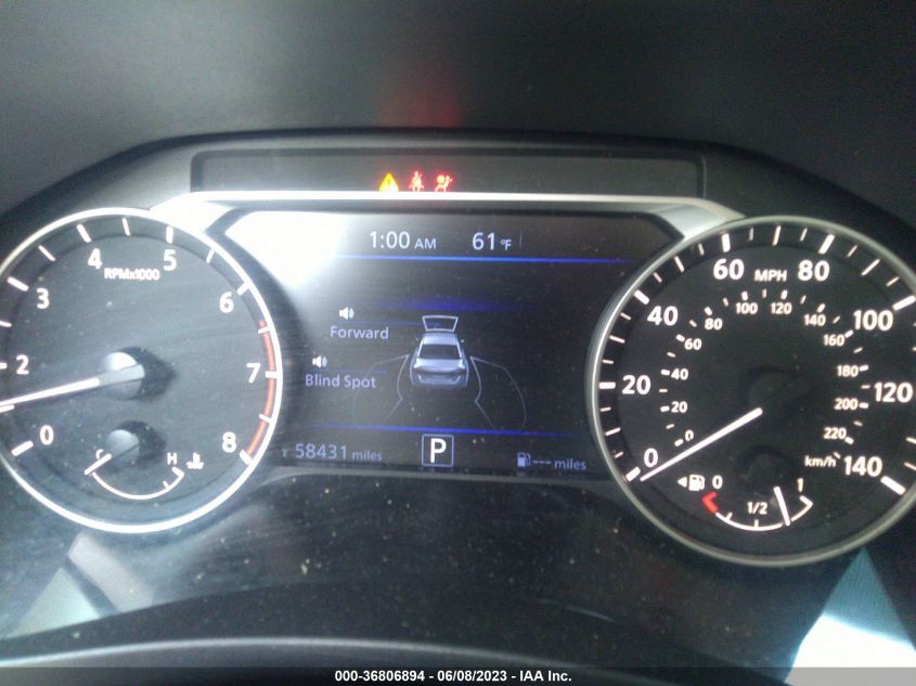 2019 NISSAN ALTIMA 2.5 SR - 1N4BL4CV6KC154556