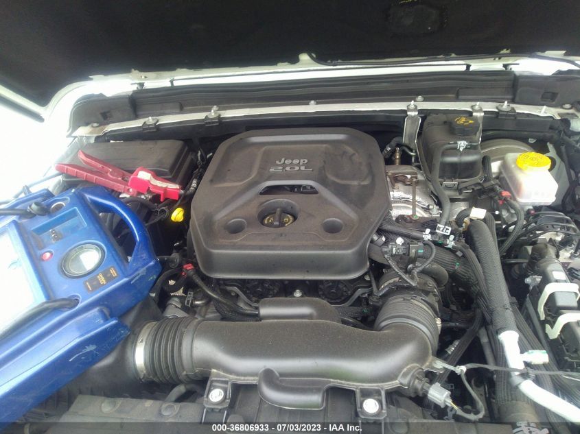 2020 JEEP WRANGLER UNLIMITED SAHARA ALTITUDE - 1C4HJXEN4LW245737