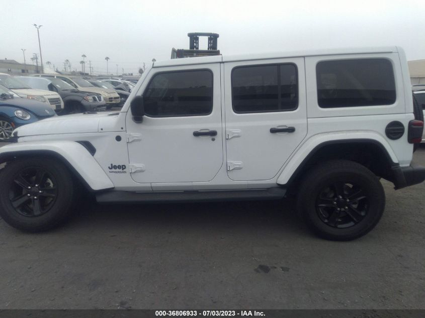 2020 JEEP WRANGLER UNLIMITED SAHARA ALTITUDE - 1C4HJXEN4LW245737