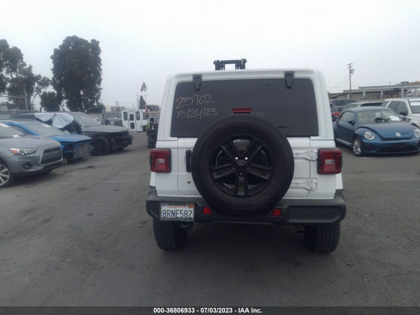 2020 JEEP WRANGLER UNLIMITED SAHARA ALTITUDE - 1C4HJXEN4LW245737