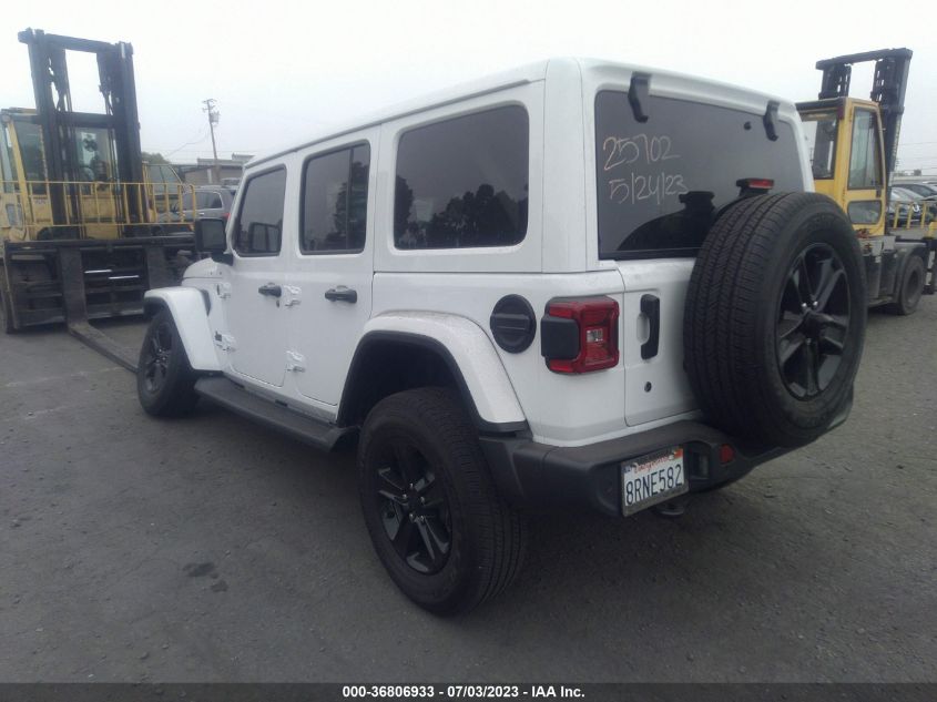 2020 JEEP WRANGLER UNLIMITED SAHARA ALTITUDE - 1C4HJXEN4LW245737
