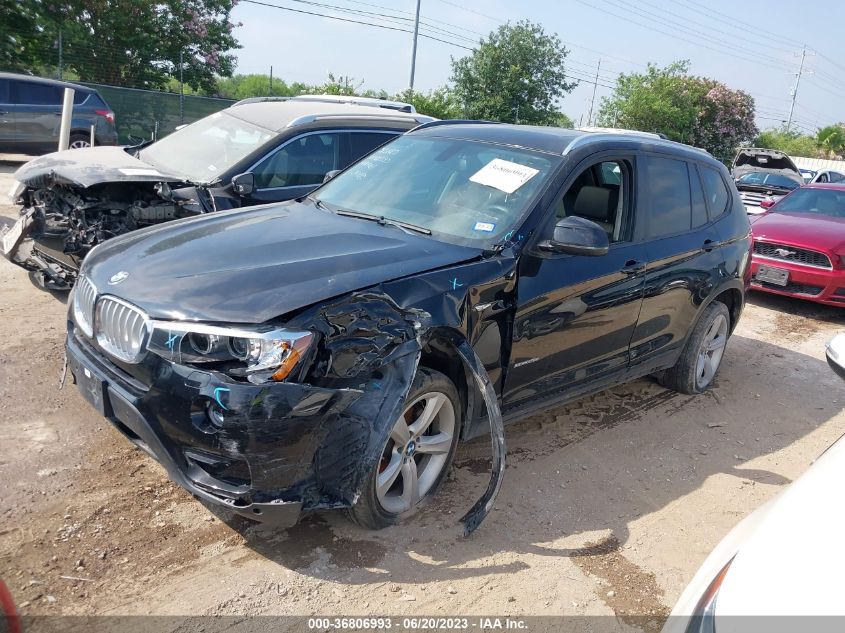 2017 BMW X3 SDRIVE28I - 5UXWZ7C35H0X40961