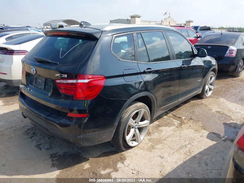 2017 BMW X3 SDRIVE28I - 5UXWZ7C35H0X40961